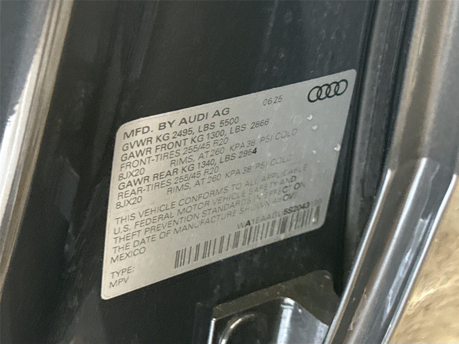 2025 Audi Q5 Sportback Premium Plus