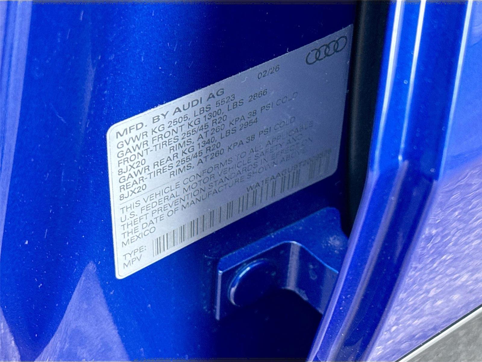 2026 Audi Q5 Sportback Premium Plus