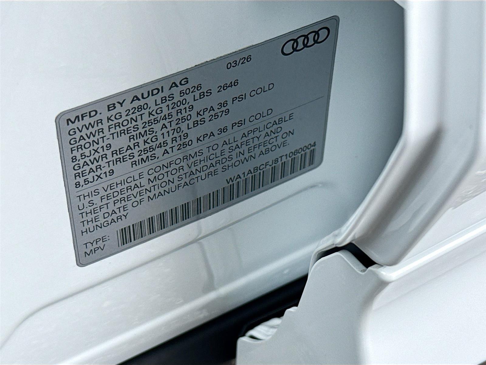 2026 Audi Q3 S line