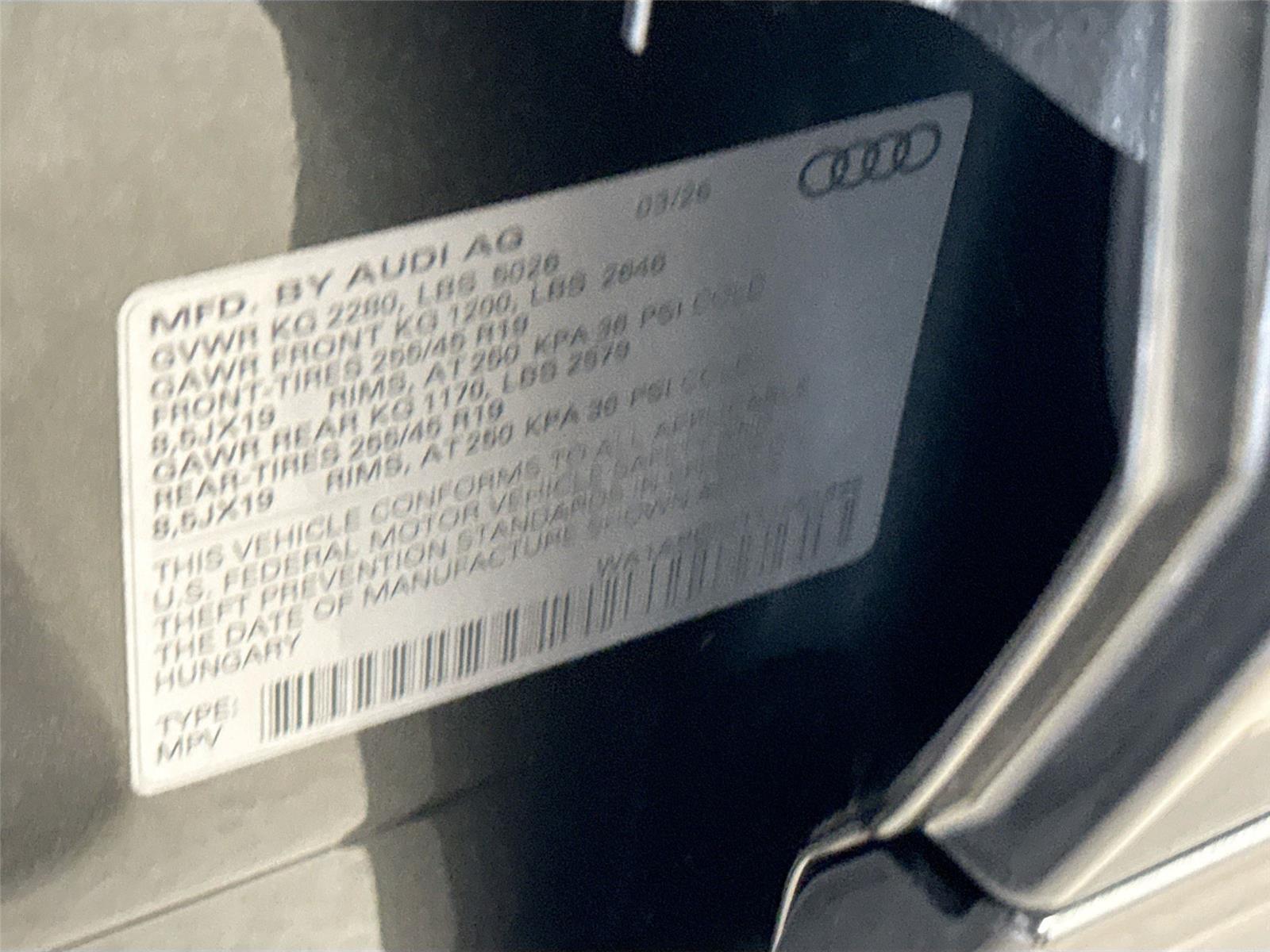 2026 Audi Q3 S line