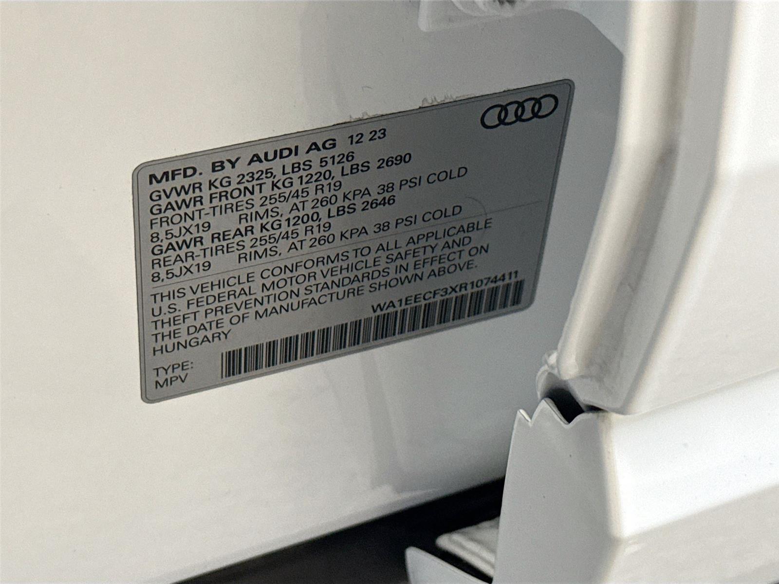 2024 Audi Q3 S line Premium Plus