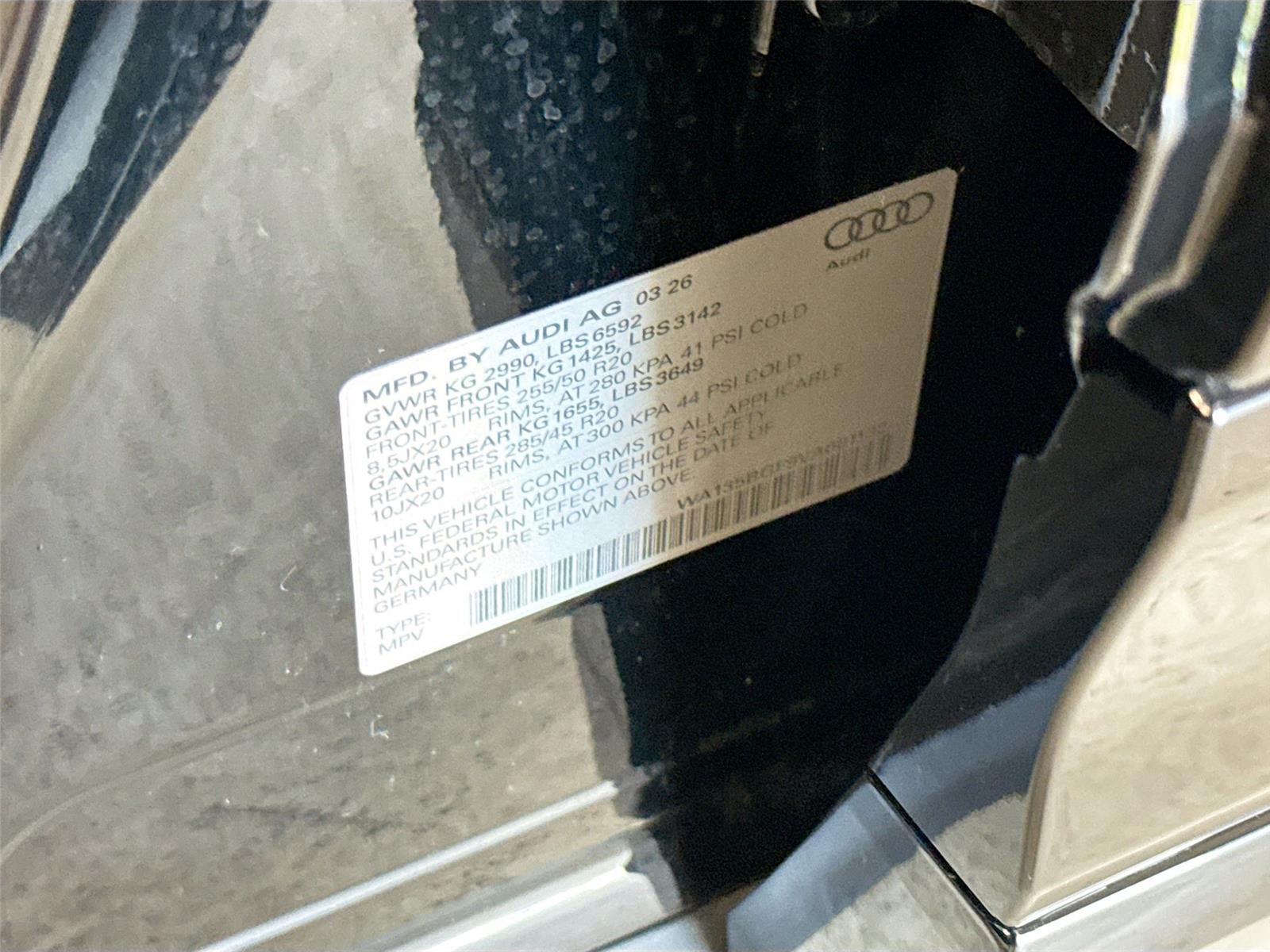 2027 Audi SQ6 e-tron Prestige