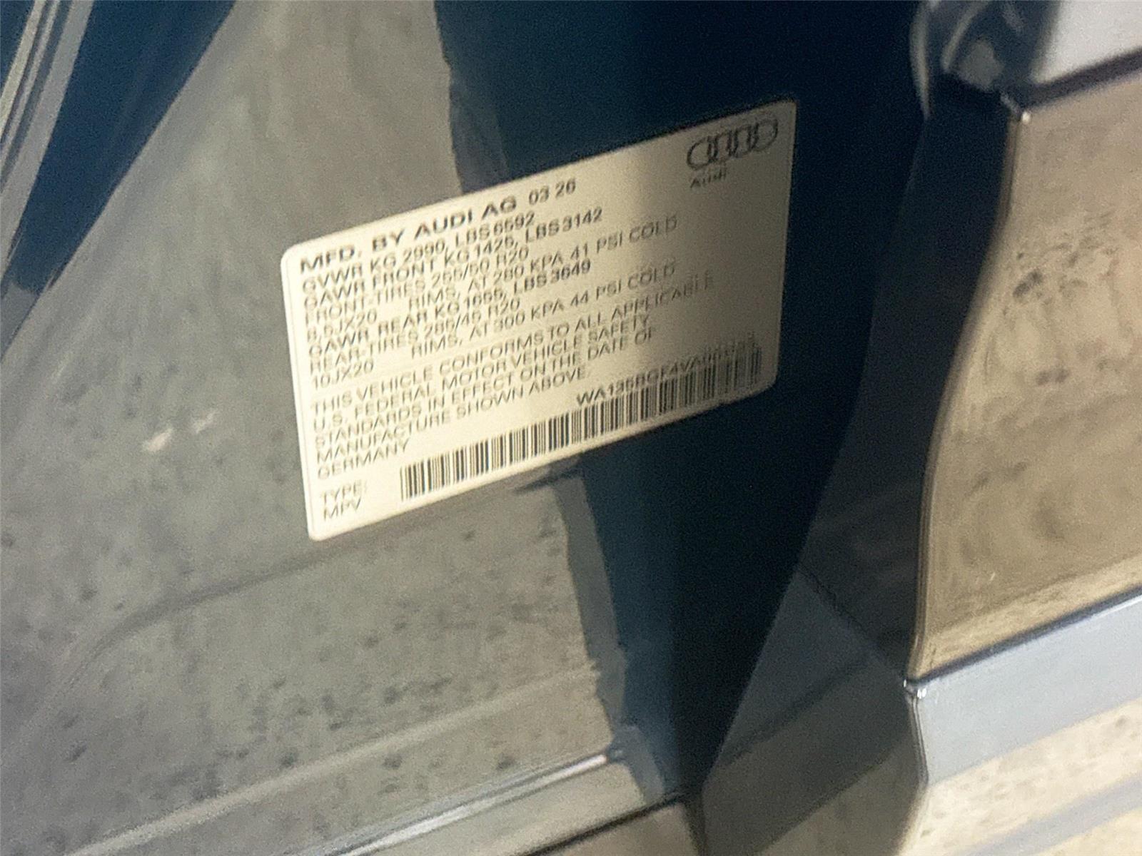 2027 Audi SQ6 e-tron Prestige