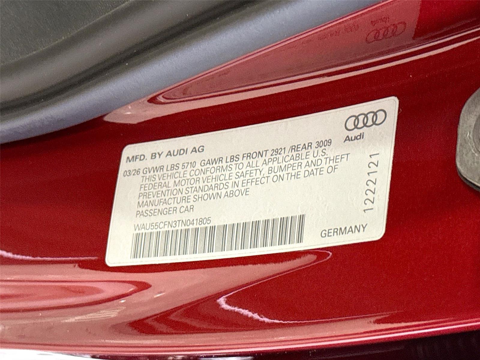 2026 Audi A6 Sedan Premium Plus