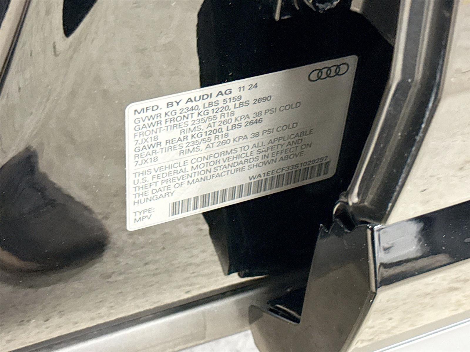 2025 Audi Q3 S line Premium Plus