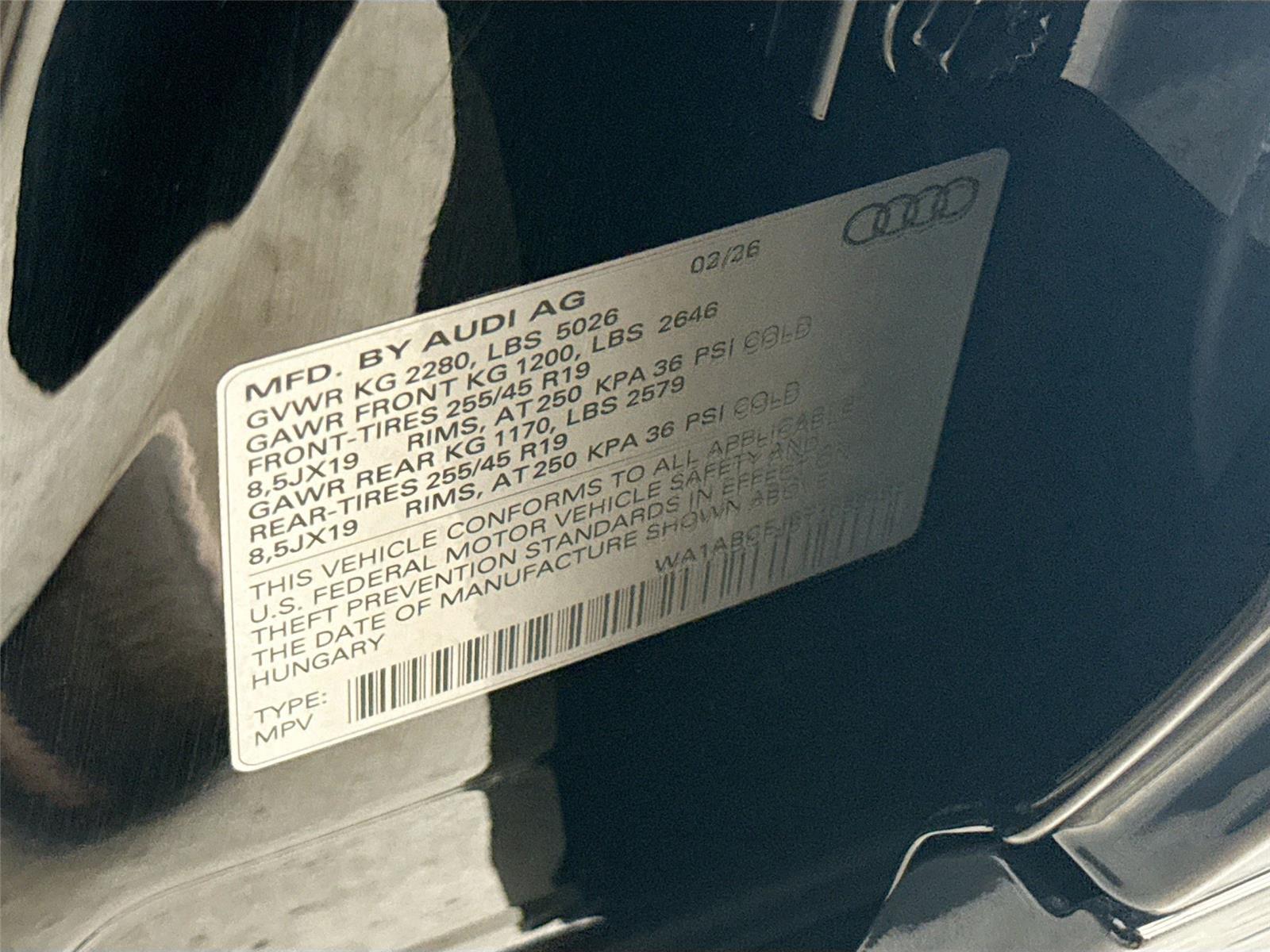 2026 Audi Q3 S line