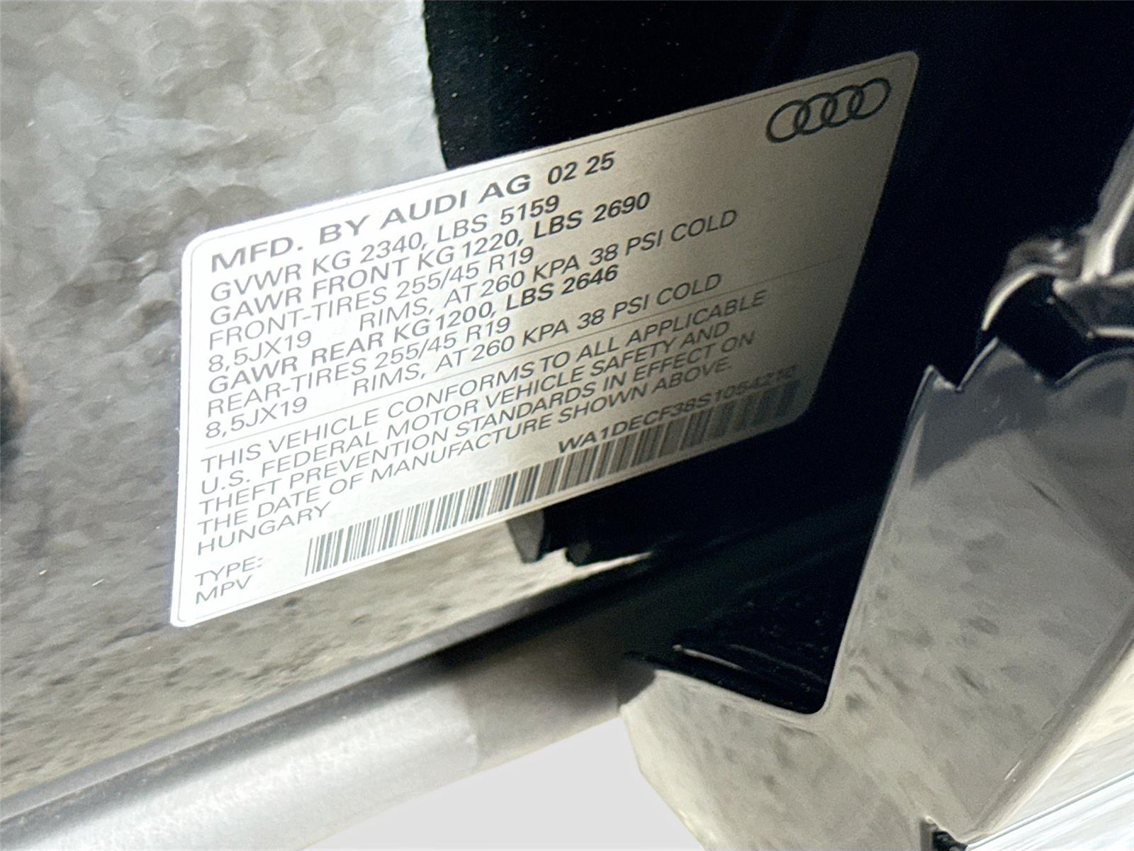 2025 Audi Q3 S line Premium