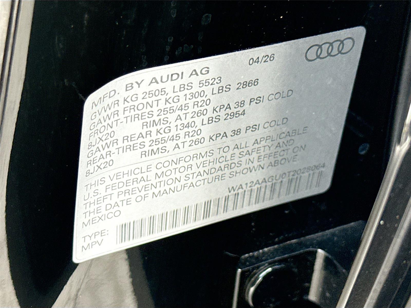 2026 Audi Q5 Premium Plus