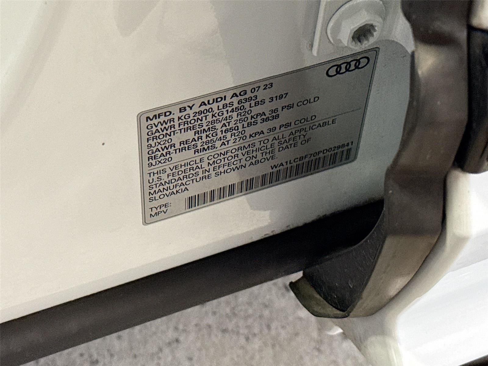 2023 Audi Q7 Premium Plus