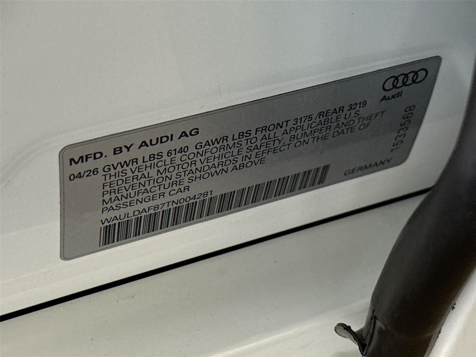 2026 Audi A8