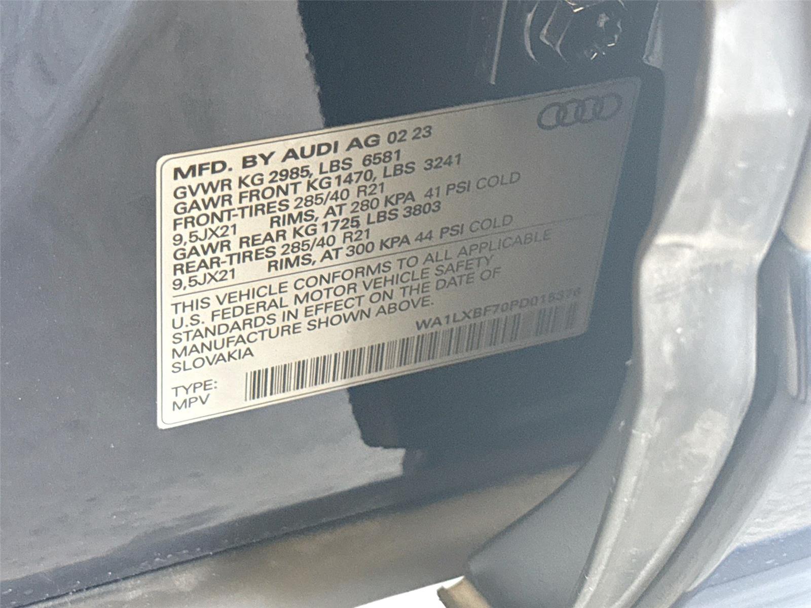 2023 Audi Q7 Premium Plus