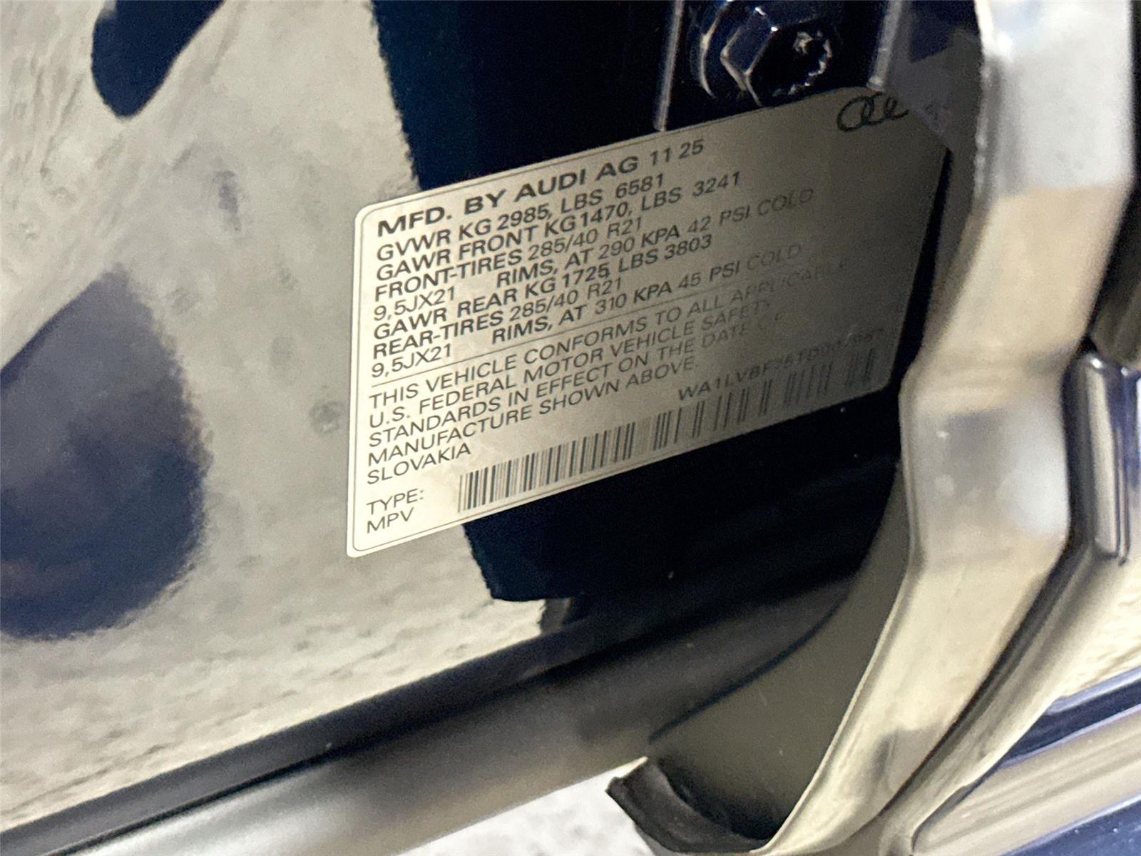 2026 Audi Q7 Premium Plus