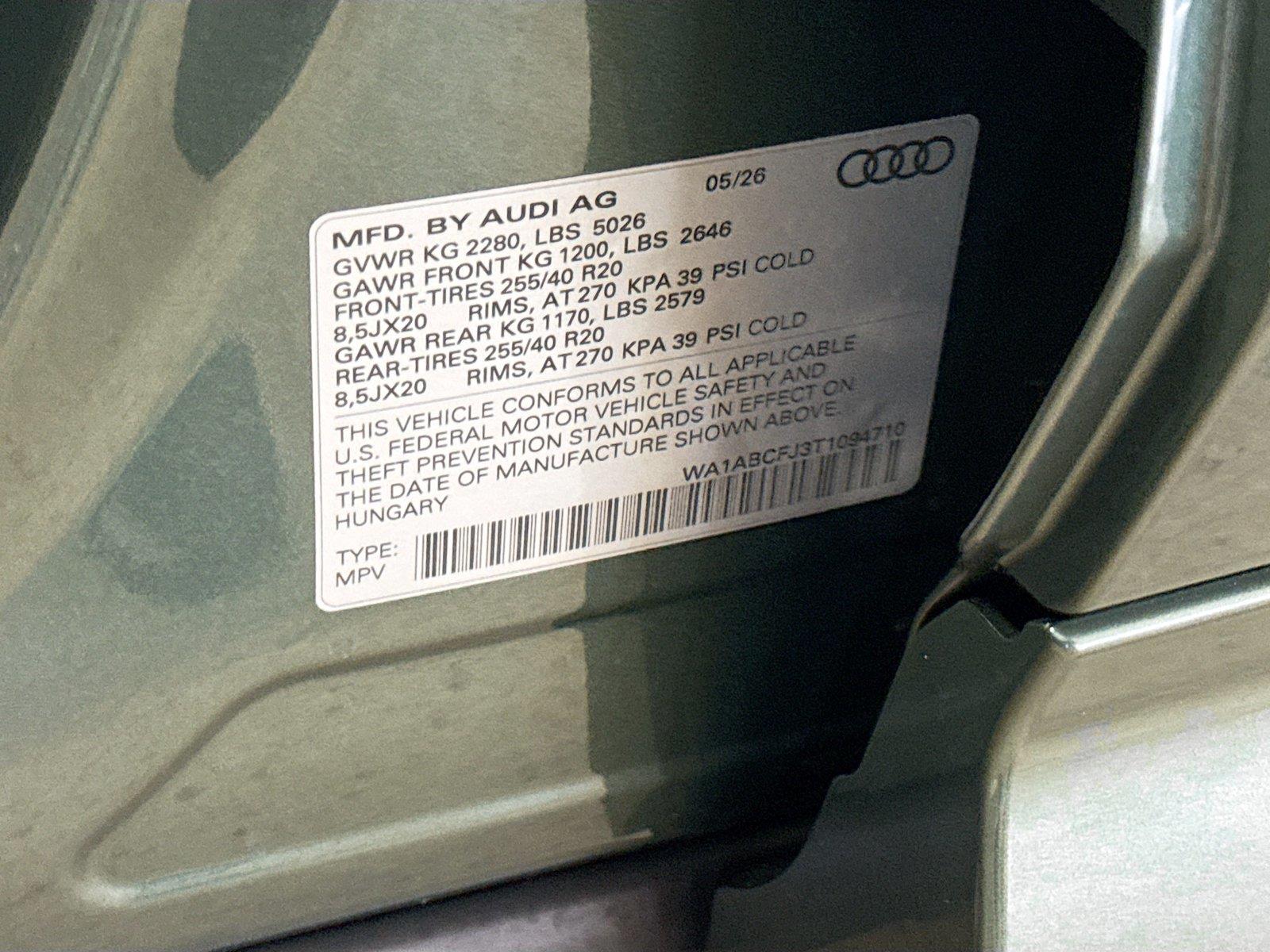 2026 Audi Q3 S line