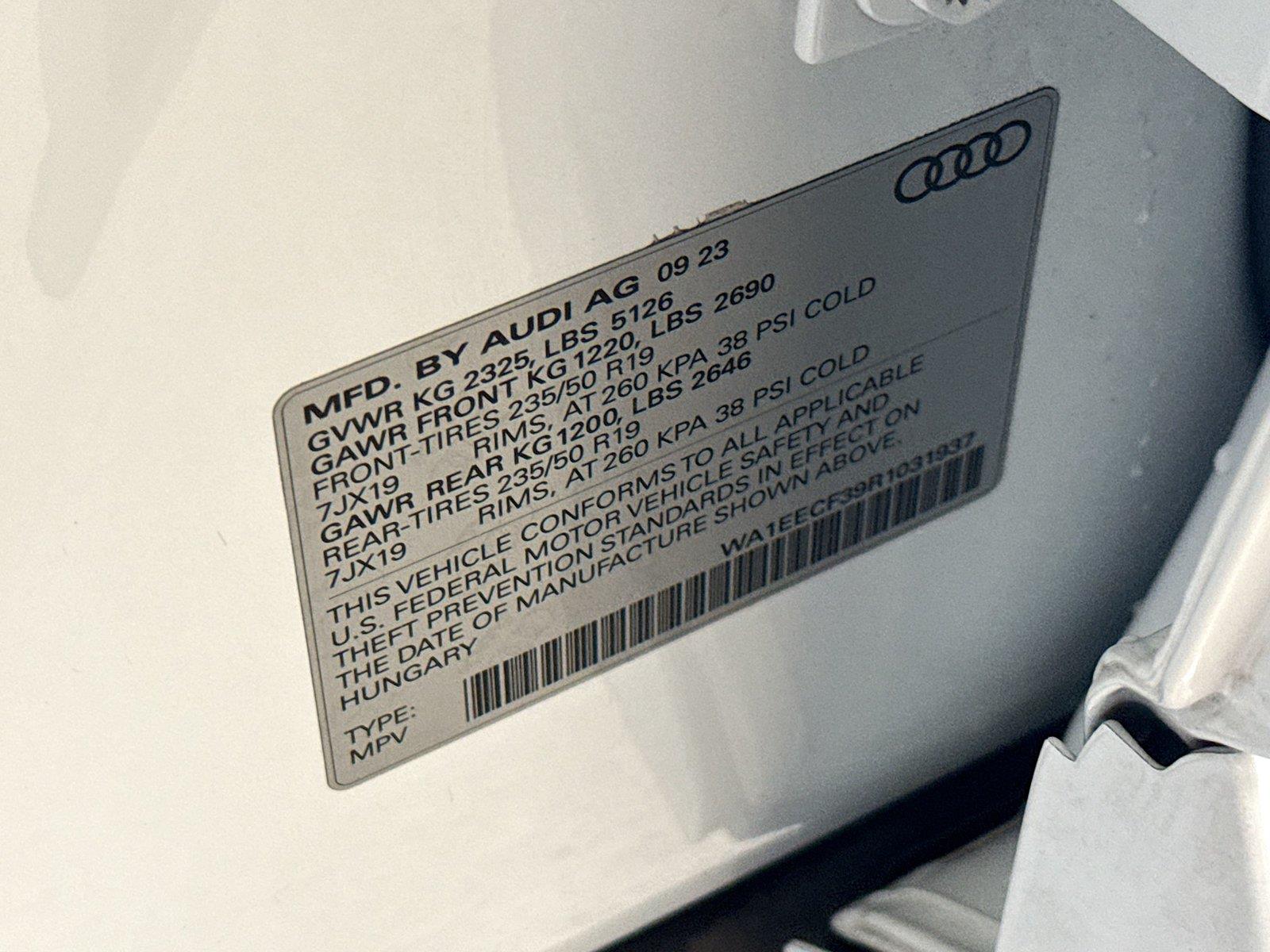 2024 Audi Q3 S line Premium Plus