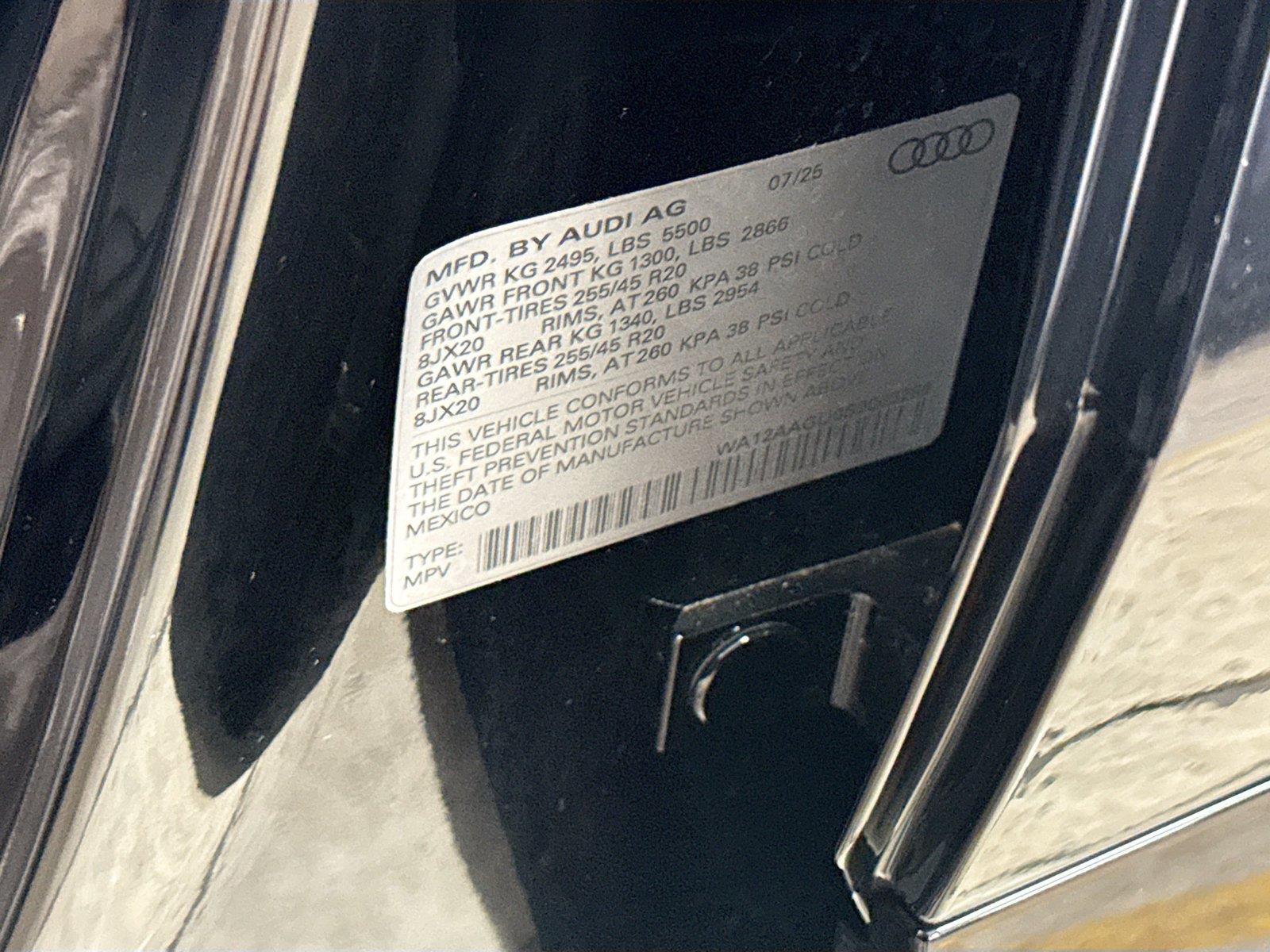 2025 Audi Q5 Premium Plus