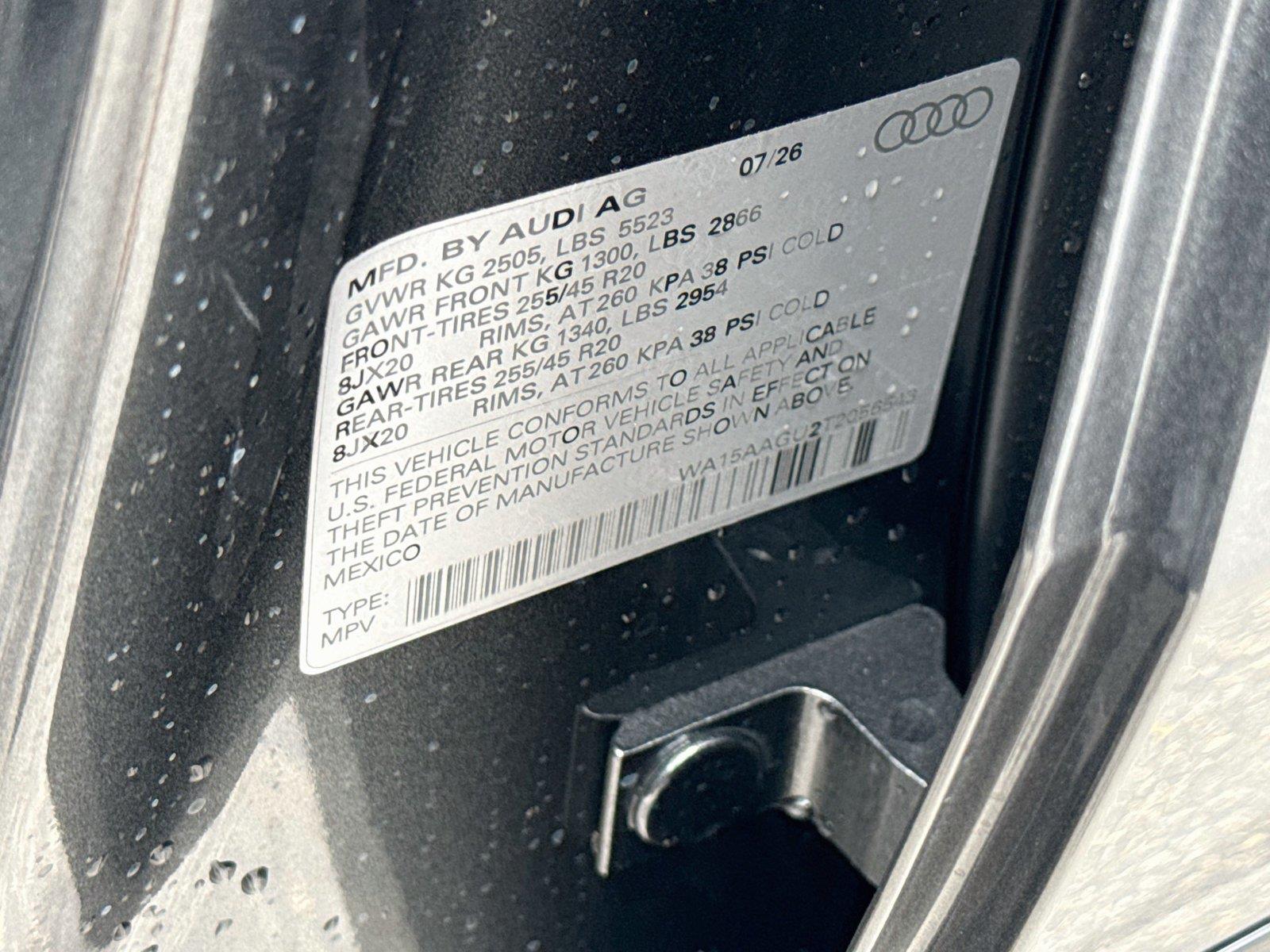 2026 Audi Q5 Premium Plus