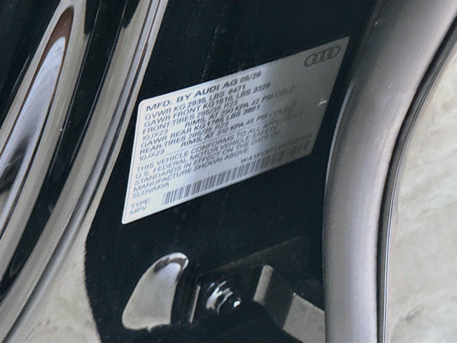 2026 Audi Q8 Prestige