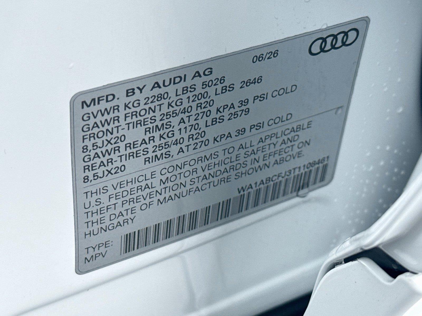 2026 Audi Q3 S line