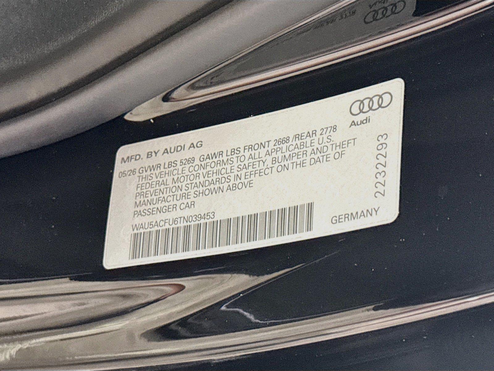 2026 Audi A5 Premium Plus