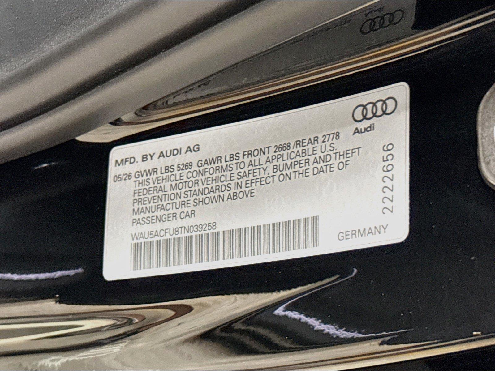 2026 Audi A5 Premium Plus