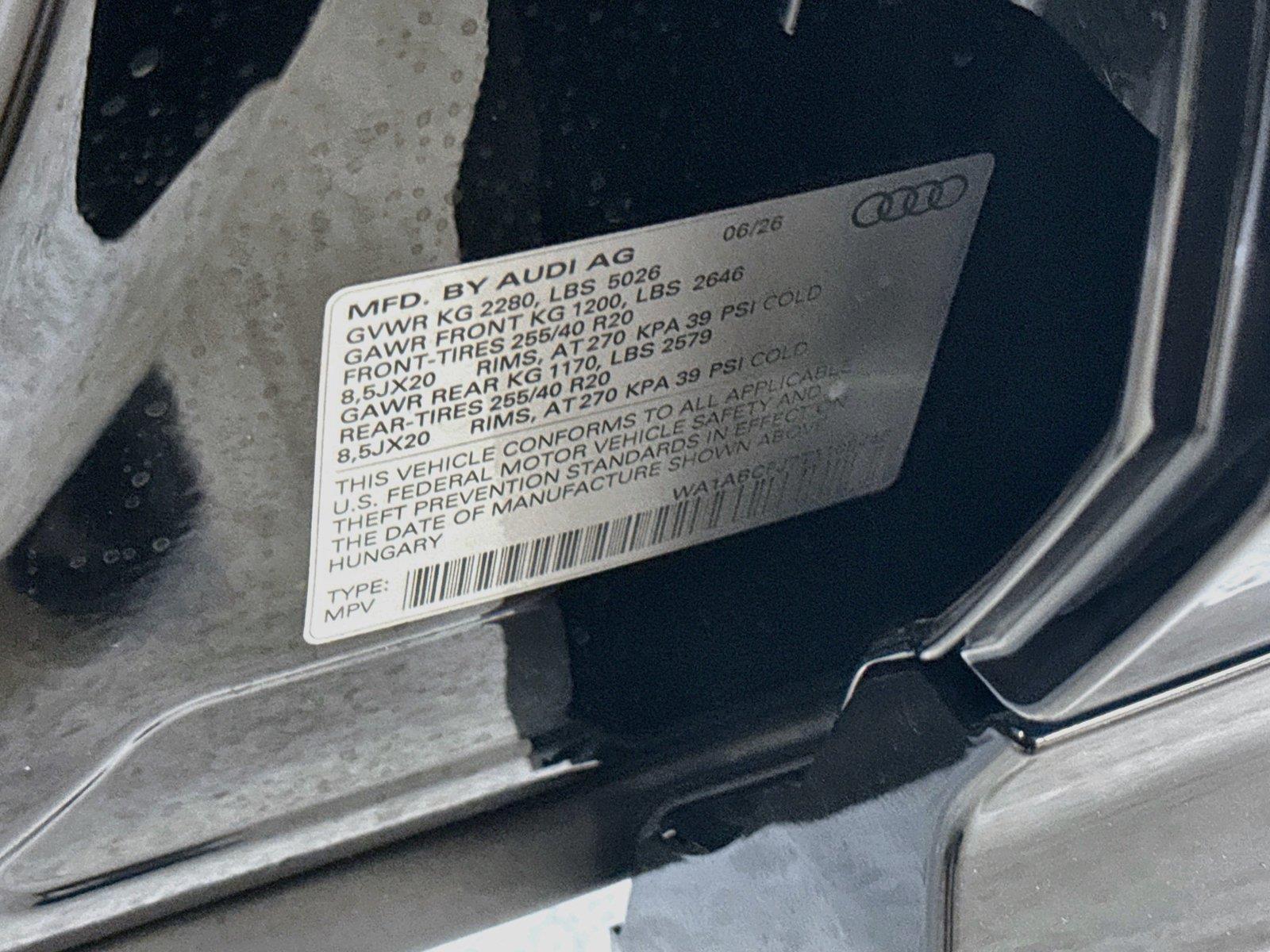 2026 AUDI Q3 S-LINE