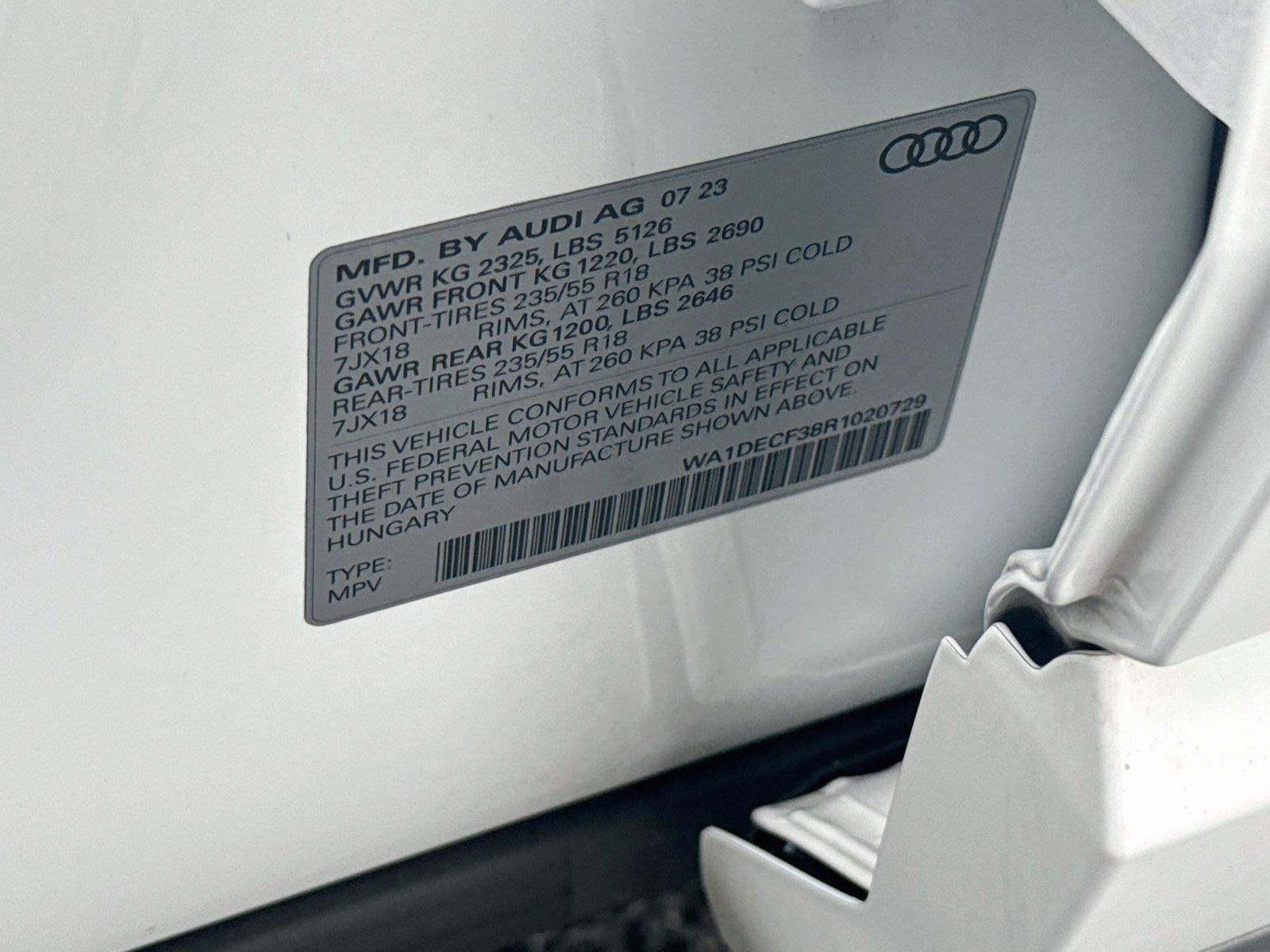 2024 Audi Q3 S line Premium