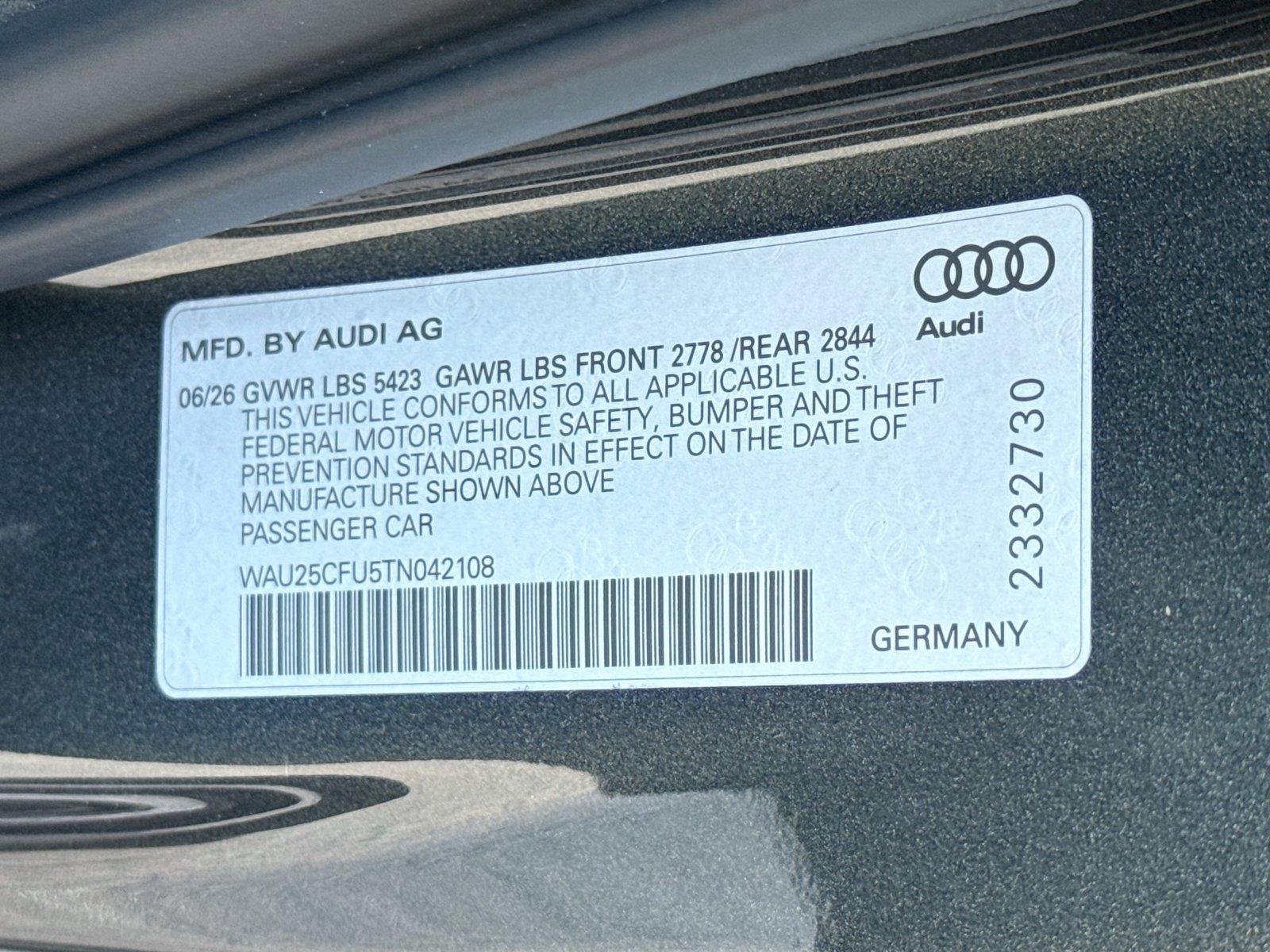 2026 Audi S5 Premium Plus