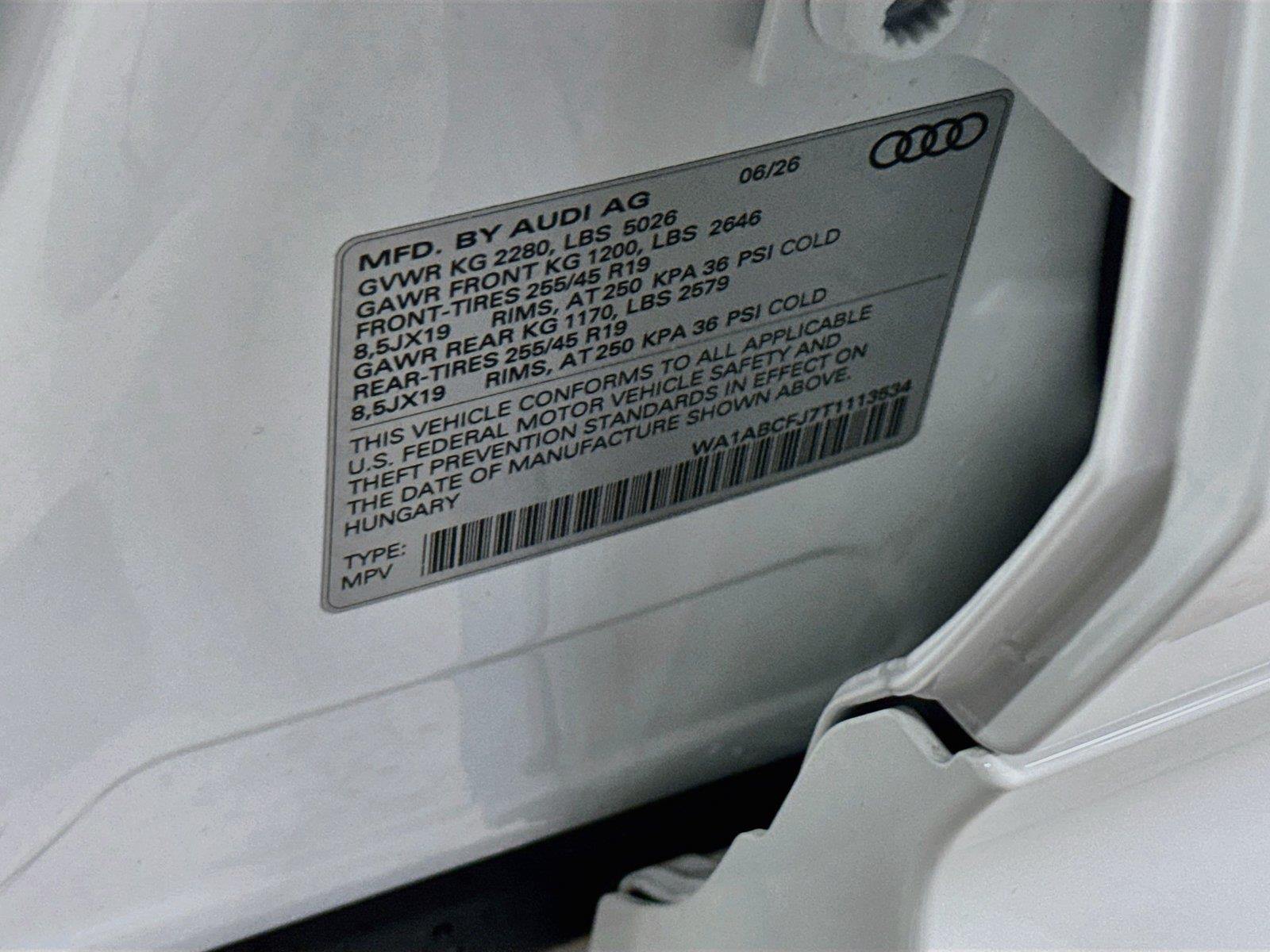 2026 Audi Q3 S line