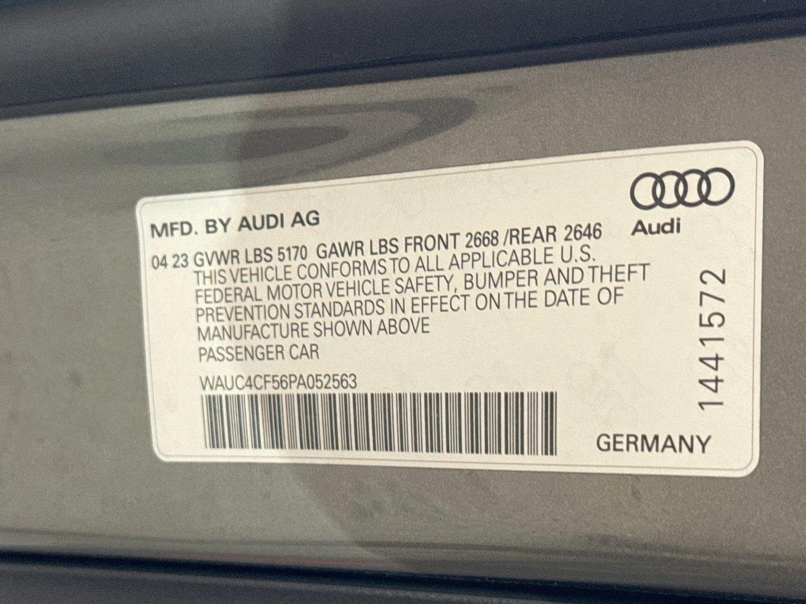 2023 Audi S5 Sportback Premium Plus
