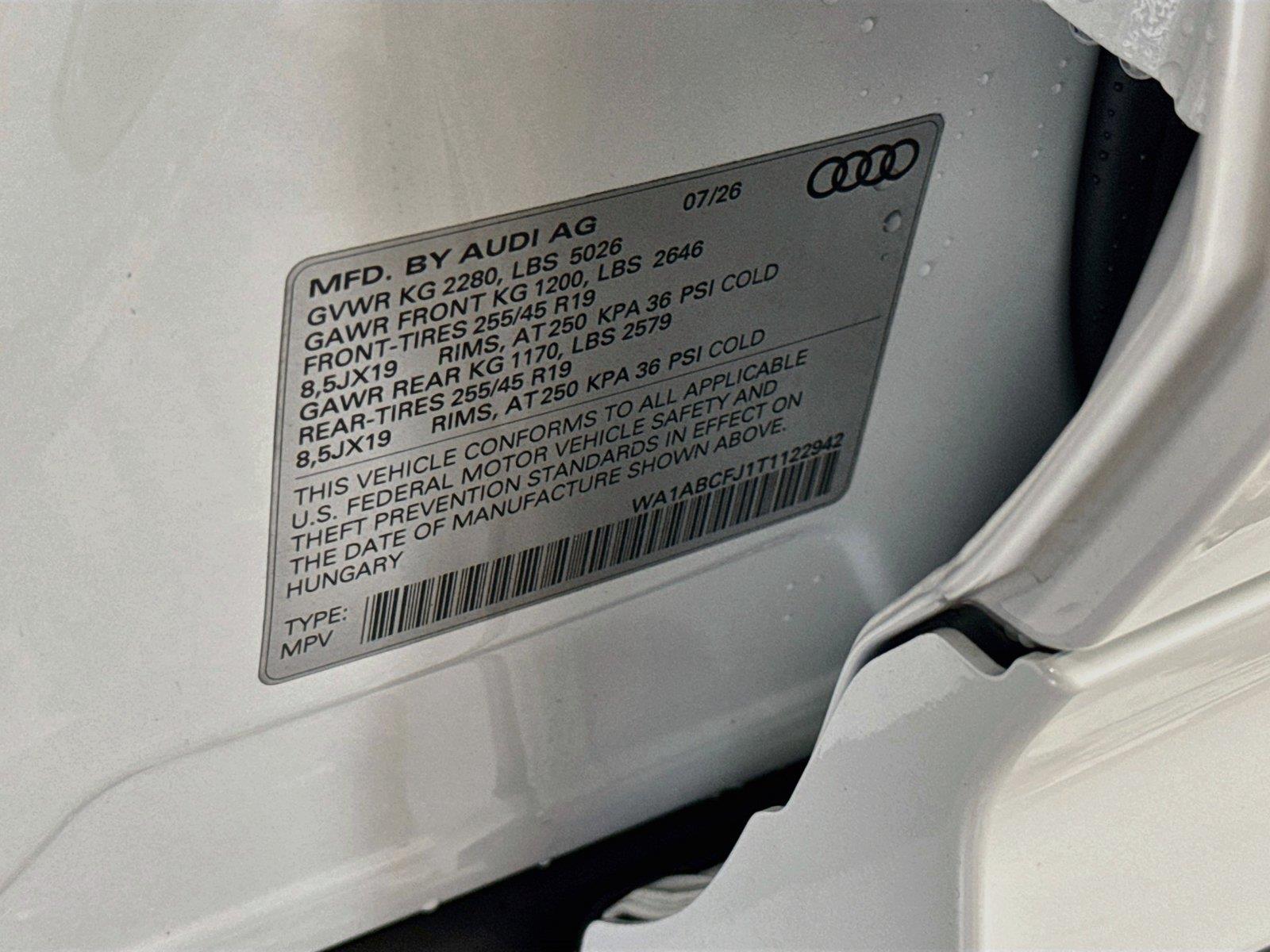 2026 Audi Q3 S line