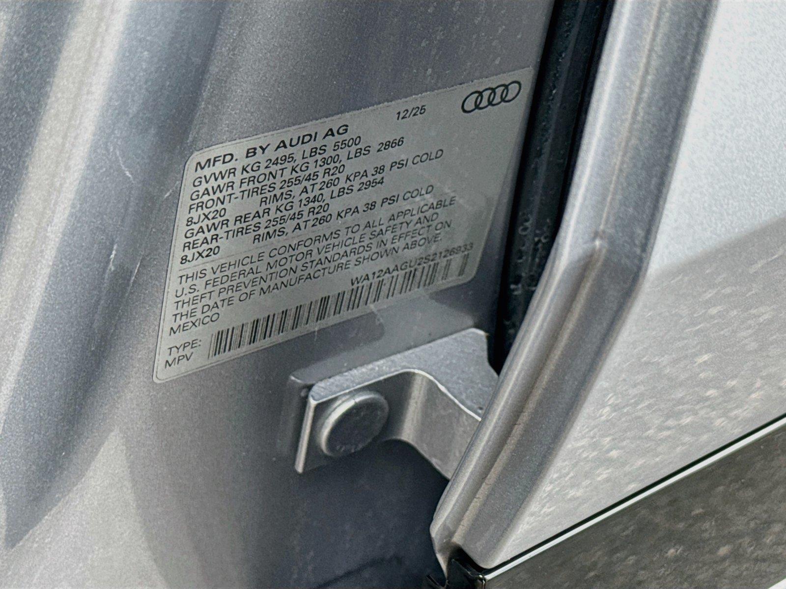 2025 Audi Q5 Premium Plus
