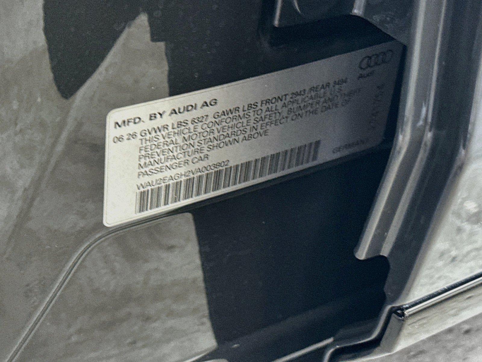 2027 Audi S6 e-tron Premium Plus