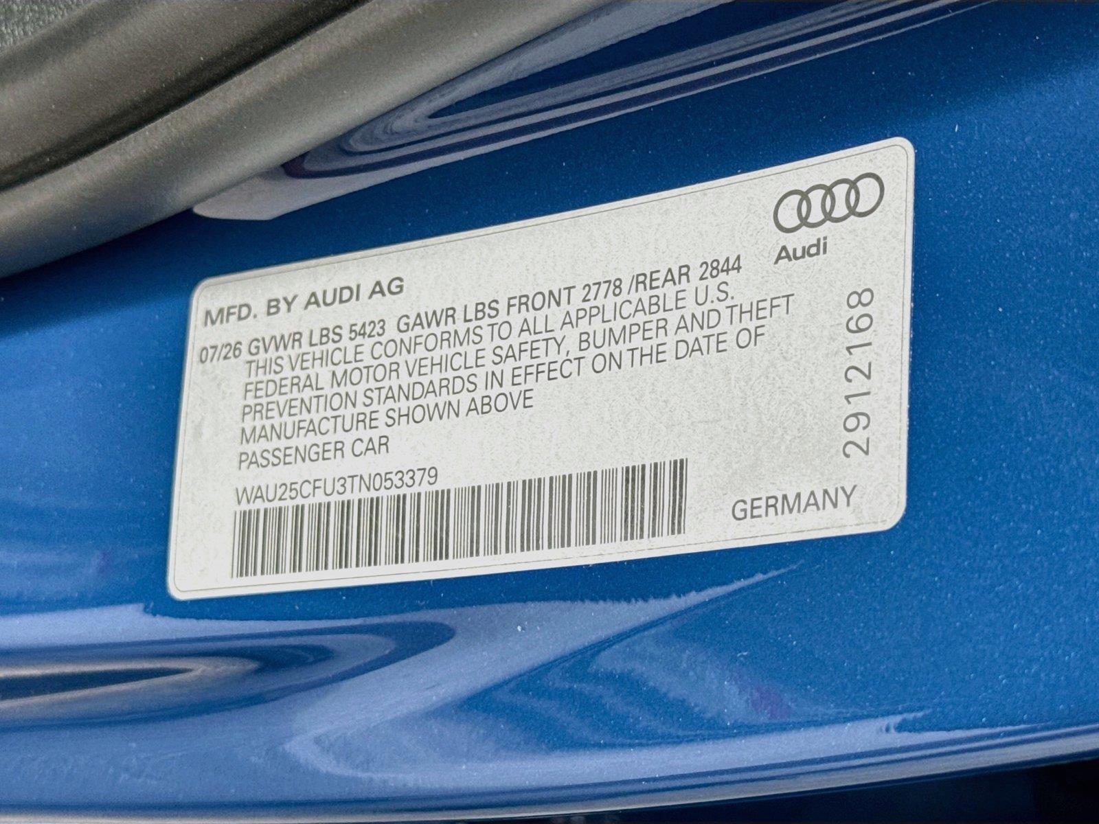 2026 Audi S5 Premium Plus