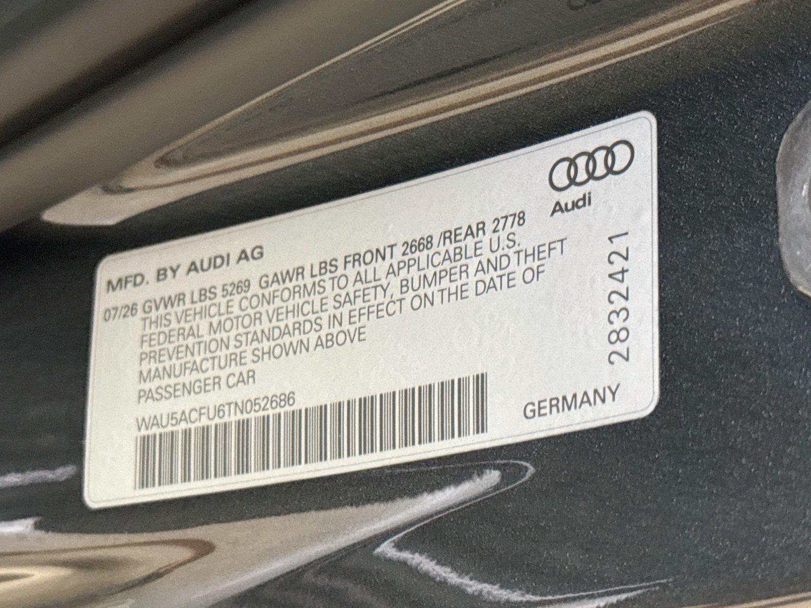 2026 Audi A5 Premium Plus