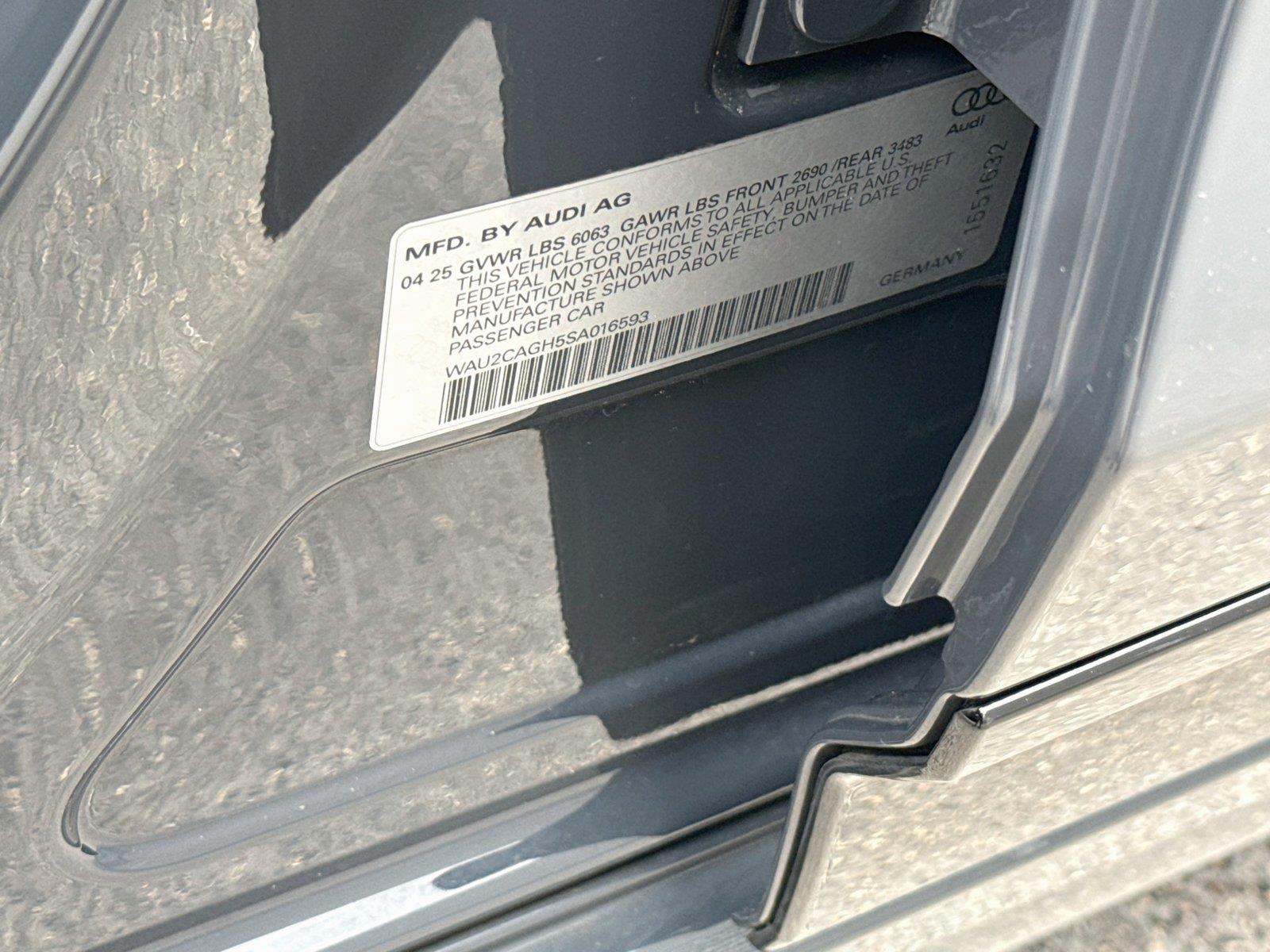 2025 Audi A6 e-tron Premium Plus