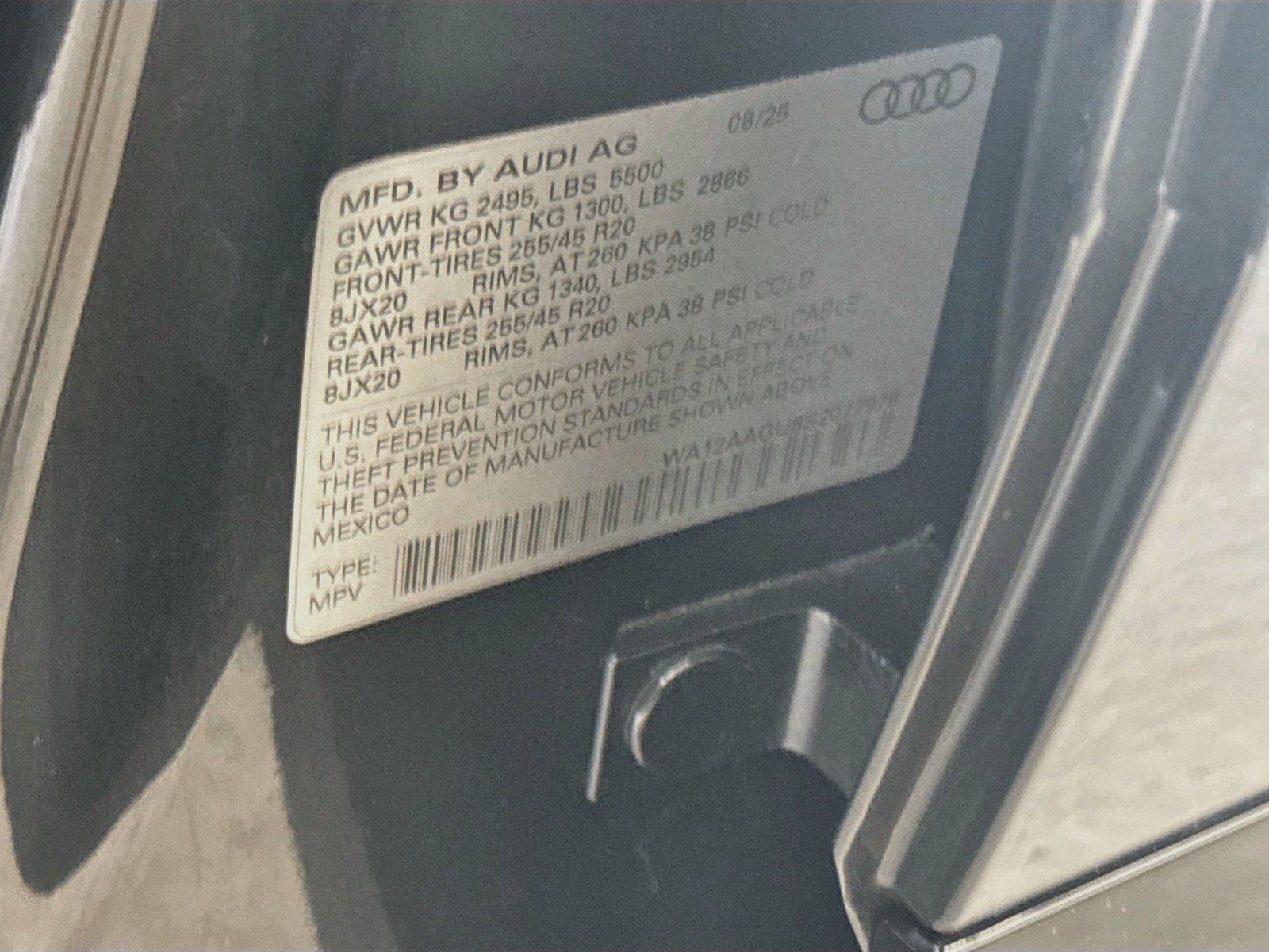 2025 Audi Q5 Premium Plus