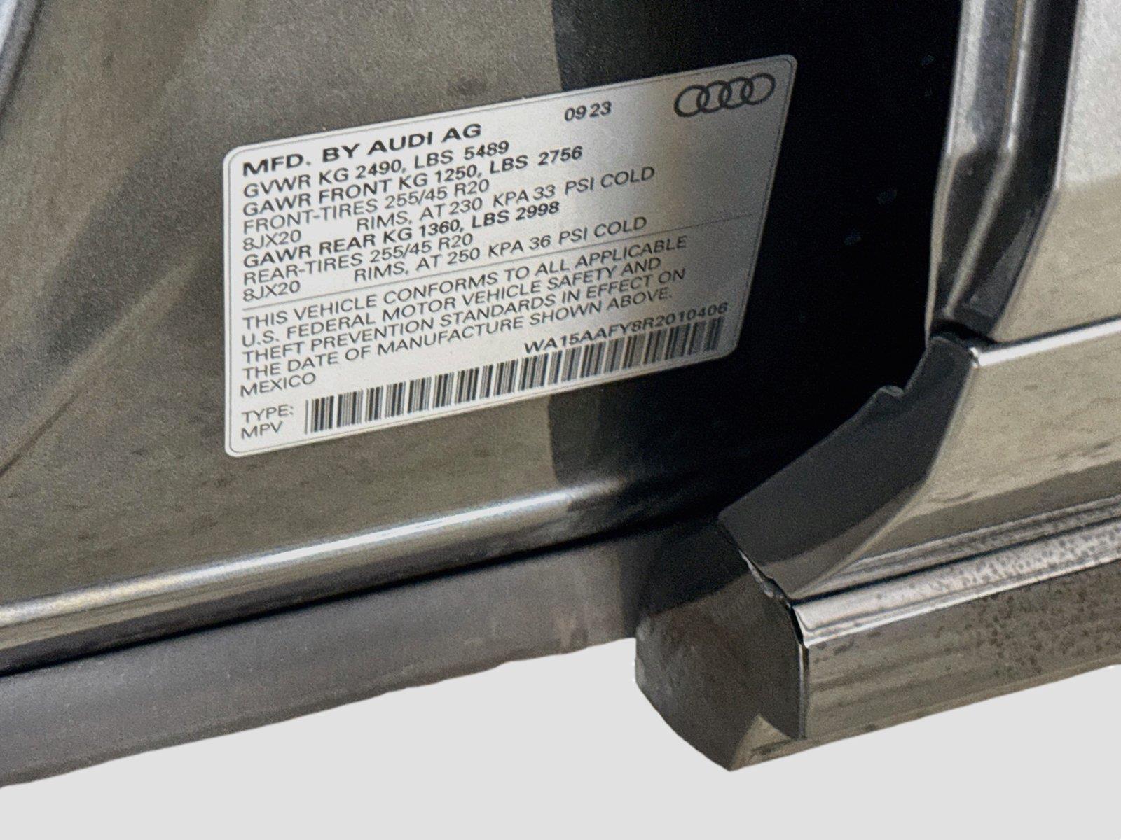 2024 Audi Q5 Sportback S line Premium Plus