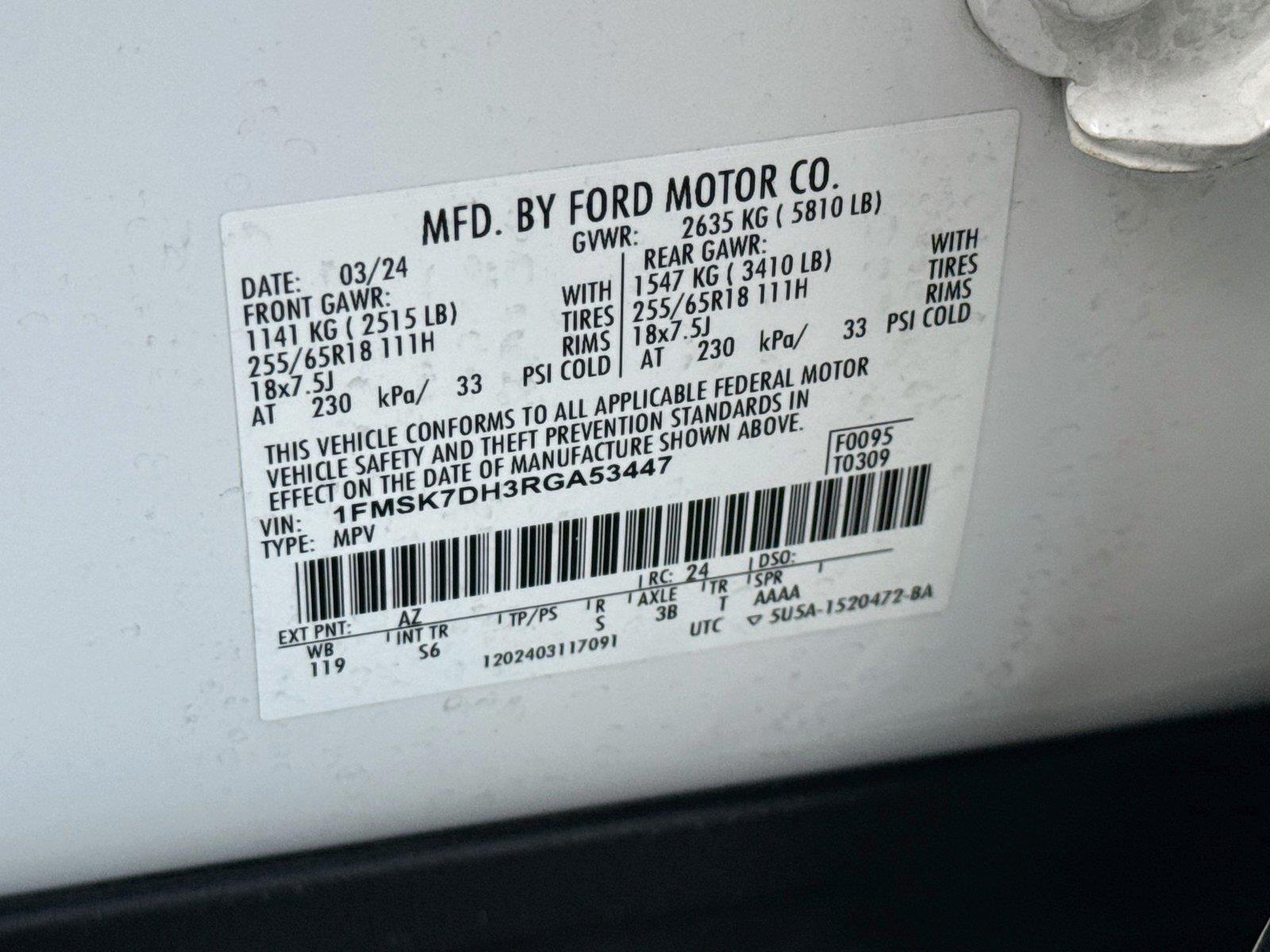 2024 Ford Explorer XLT