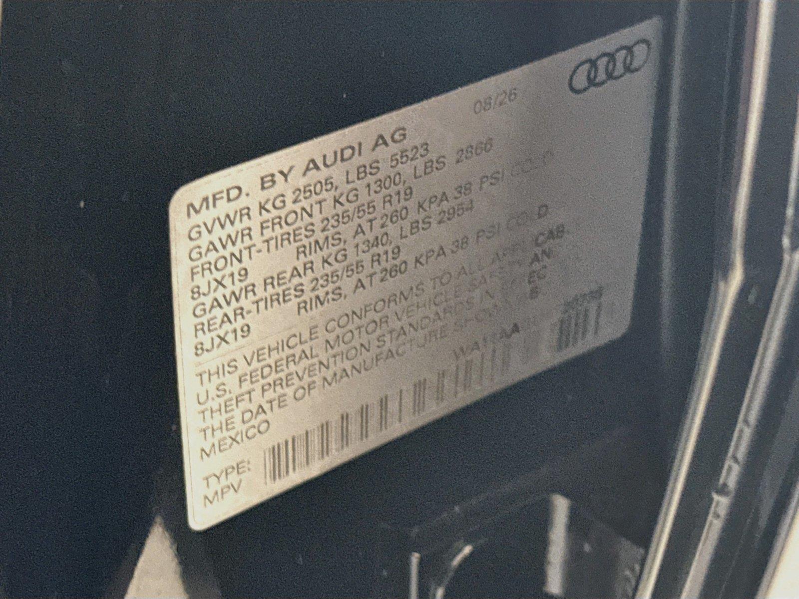2026 Audi Q5 Premium