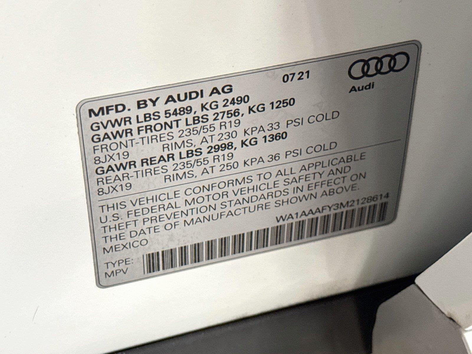 2021 Audi Q5 Premium