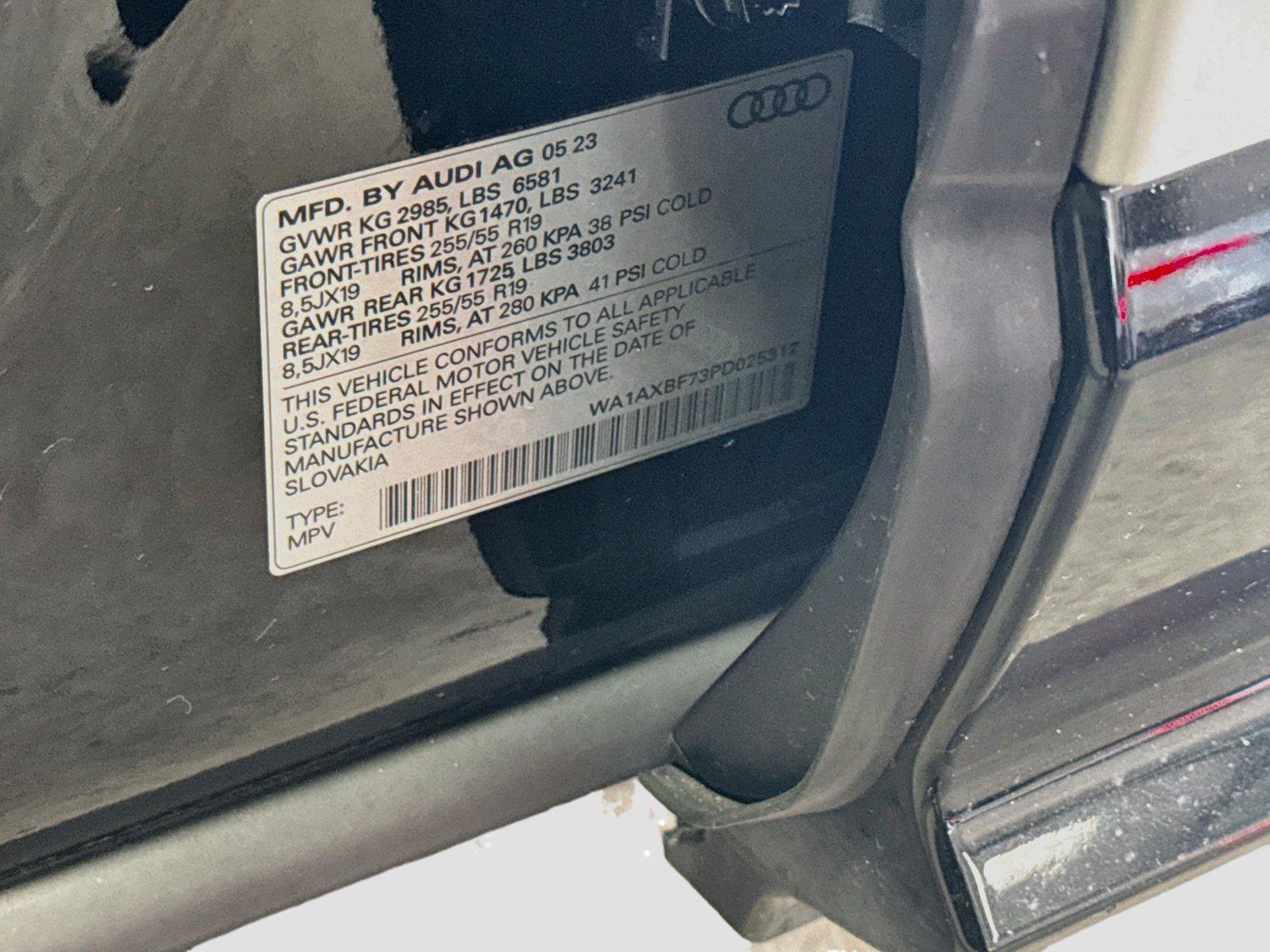 2023 AUDI Q7 PREMIUM