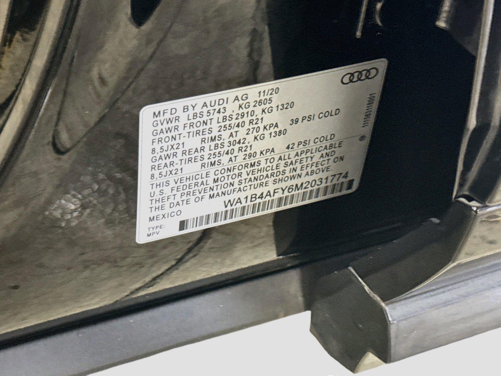2021 Audi SQ5 Premium Plus