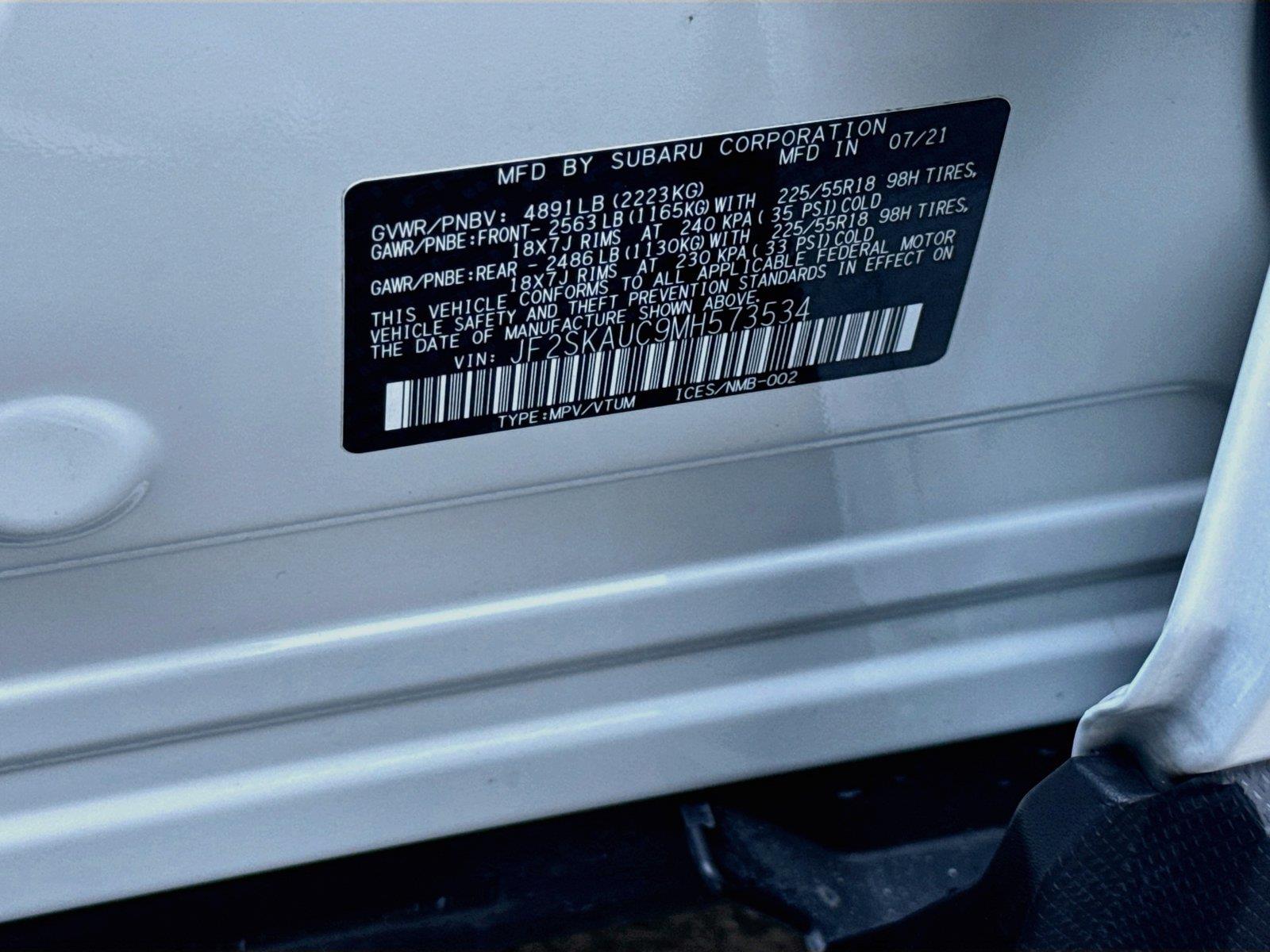 2021 Subaru Forester