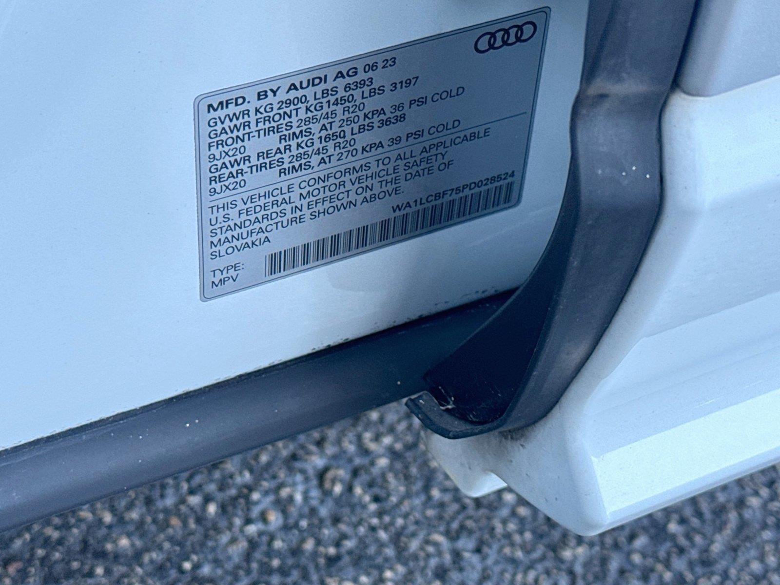 2023 Audi Q7 Premium Plus