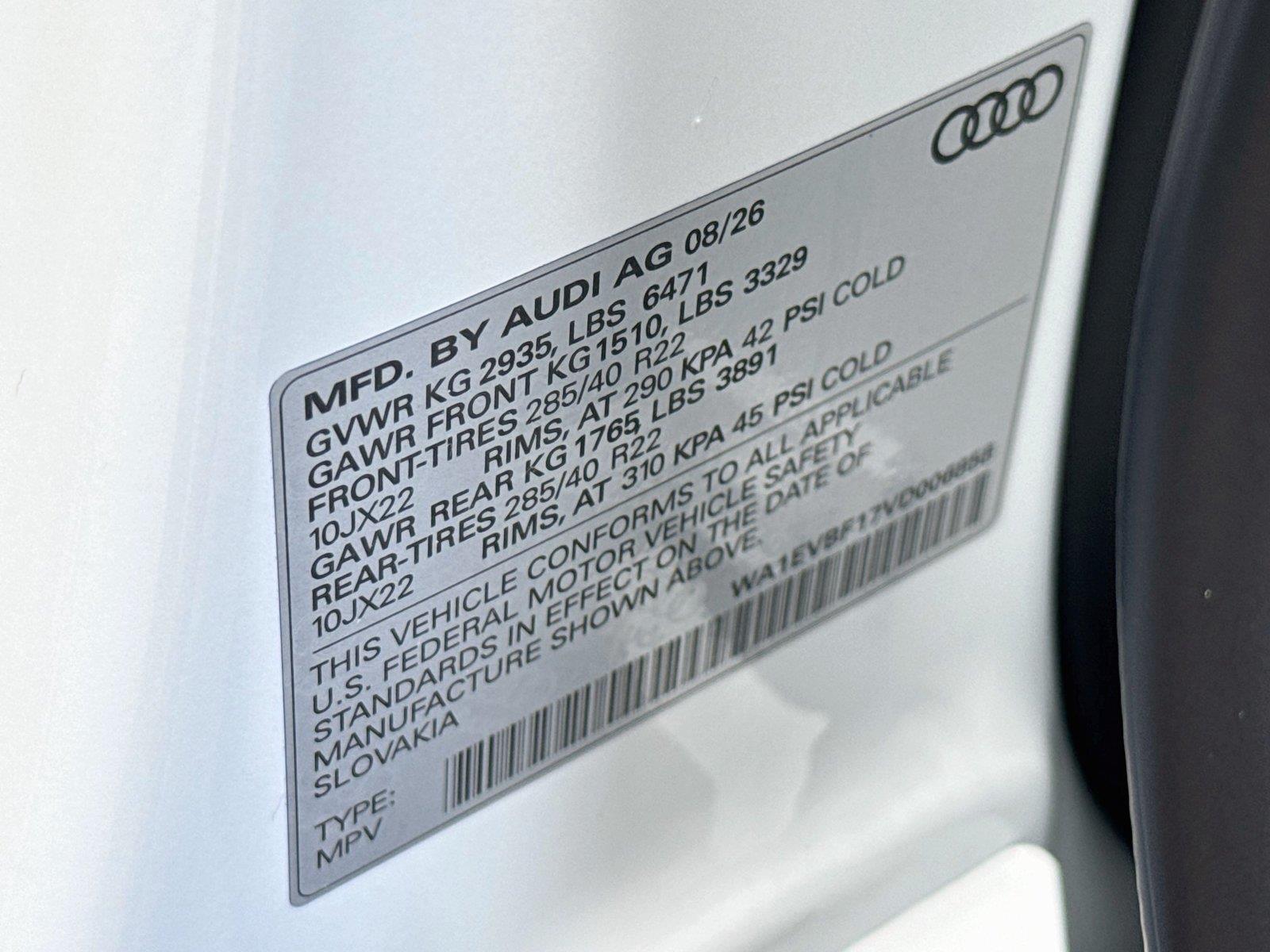 2027 Audi Q8 Premium Plus