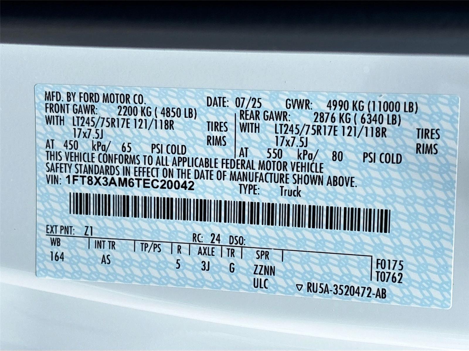 2026 Ford Super Duty F-350 SRW XL