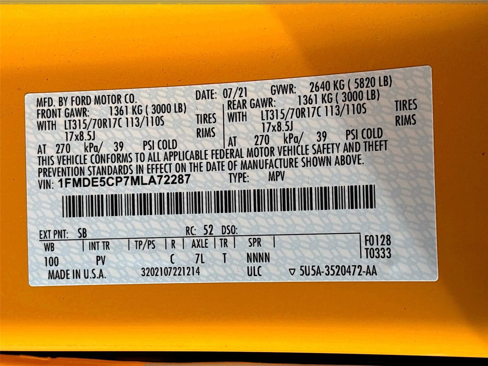 2021 Ford Bronco Wildtrak