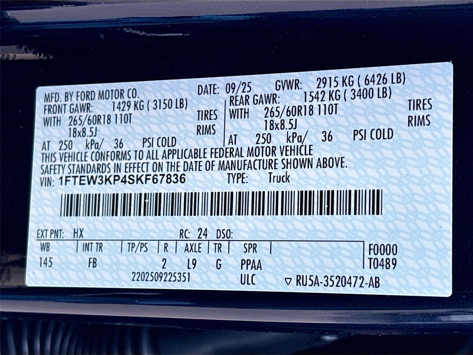 2025 Ford F-150 XLT