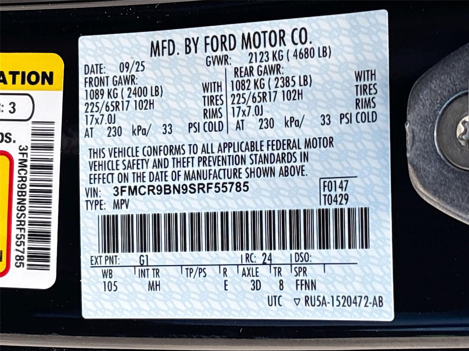 2025 Ford Bronco Sport Big Bend