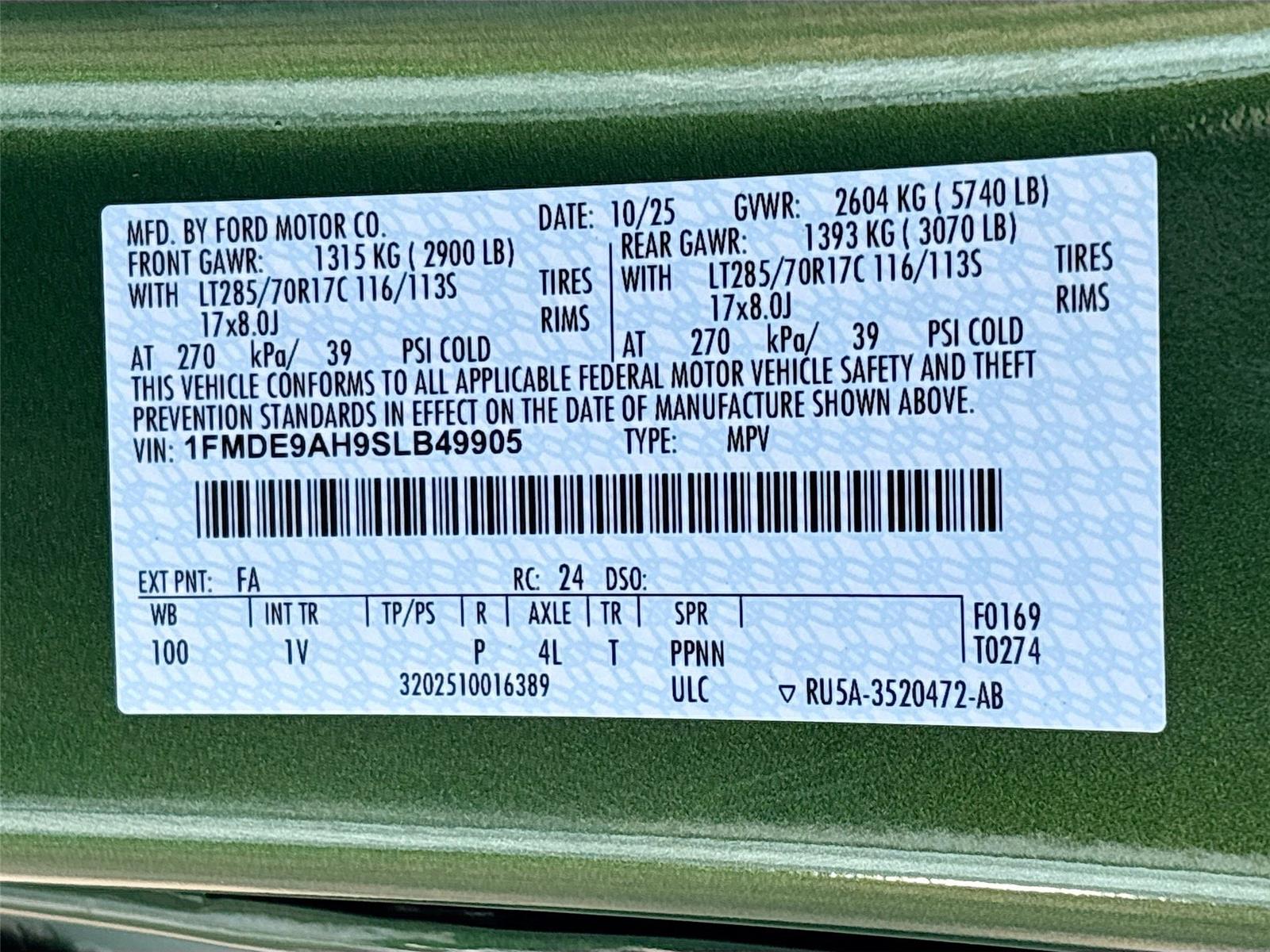 2025 Ford Bronco Badlands